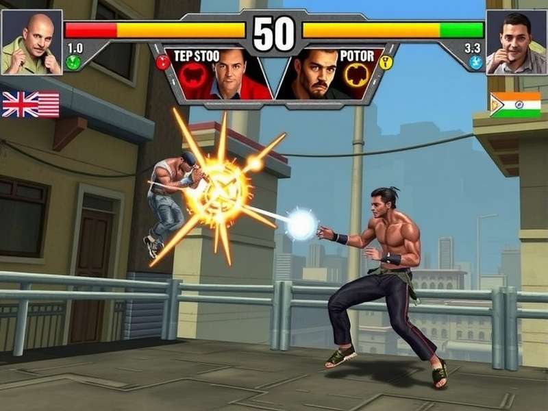 Street Combat Aces Indian Street Fighting Game